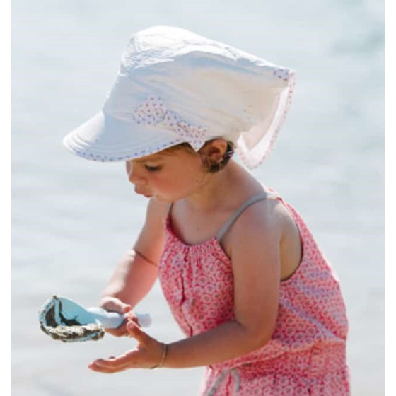 Baby Cap "Chloé" Bandana UV Protection Red - Soway