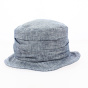 Chapeau clochard lin unie