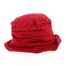 Plain linen bucket hat