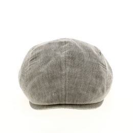 Flat Cap Linen Leon Flechet Made In France UPF 40+
