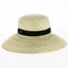 Capeline Couture Monique paille naturelle - Flechet