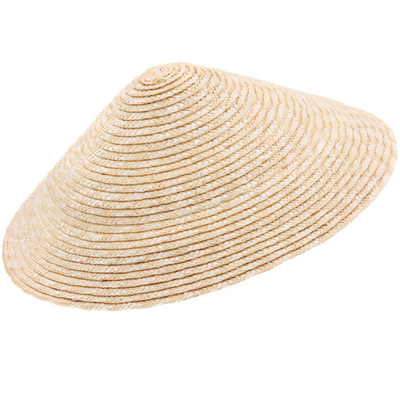 Natural Straw Chinese Pyramid Hat - Traclet Natural Straw Chinese Pyramid Hat - Traclet