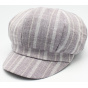 Daniela Taupe Newsboy Cap - Traclet