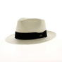 Classic Bleached Panama Fedora Hat - Traclet