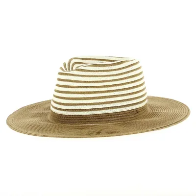 Camel and beige Sisteron traveler hat - ref 20093