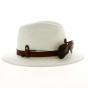 Panama hat Antibes with sunglasses