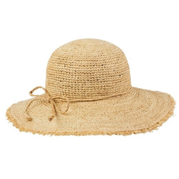 Capeline Raphia Emma Naturel  - Traclet