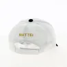 Personalized White Cotton Captain Baseball Cap - Traclet Reference: 20128| Traclet Hat Shop