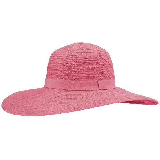 Rosie Anti-UV UPF 50+ Wide Brim Hat Pink - House of Ord