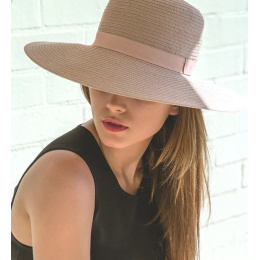 Rosie UPF 50+ UV Protection Wide Brim Hat Mocha - House of Ord