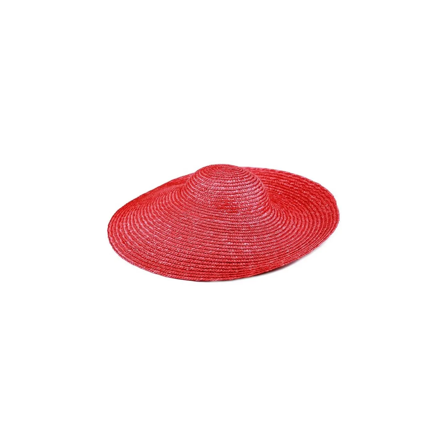 Daniela Natural Straw Wide Brim Hat Red - Traclet  Reference: 20138| Traclet Hat Shop