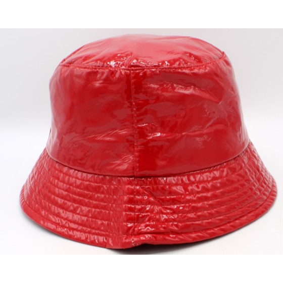 Red Mawsynram Rain Bucket Hat - Traclet