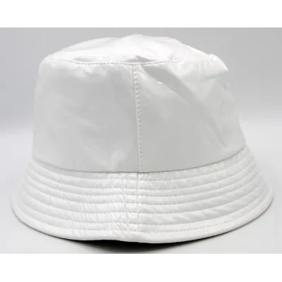 Mawsynram White Rain Bucket Hat - Traclet Reference: 20157| Traclet Hat Shop