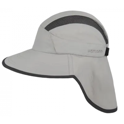 Casquette Cebas Cache Nuque Grise  UPF50+ - Hatland