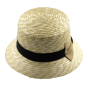 Elisa Straw Cloche Hat - Traclet