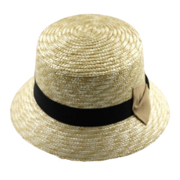 Elisa Straw Cloche Hat - Traclet