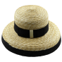 Valentina Straw Cloche Hat - Traclet