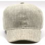 Baseball cap Natural linen - Traclet