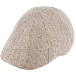 Waddell Beige Duck Bill Cap - Traclet