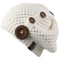 Nelly White Knit Beret - Traclet