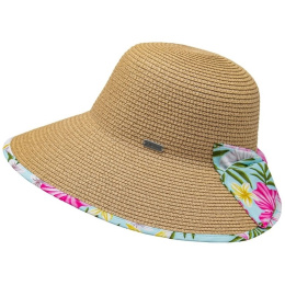 Brown Large Visor Beach Cap - Traclet
