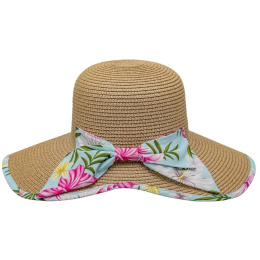 Brown Large Visor Beach Cap - Traclet
