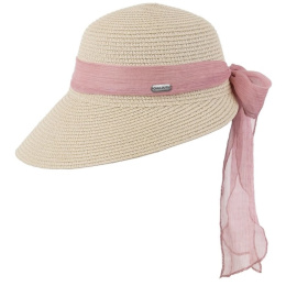 Alice Large Visor Cap Beige - Traclet