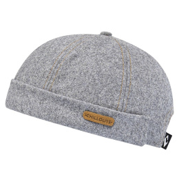 Gray Wool Docker Todd Beanie - Traclet