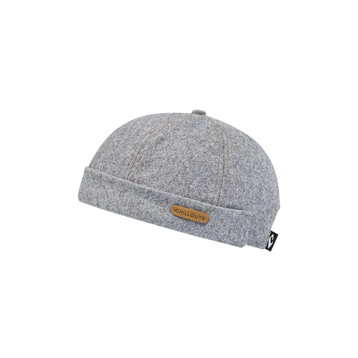 Gray Wool Docker Todd Beanie - Traclet Reference: 20203| Traclet Hat Shop