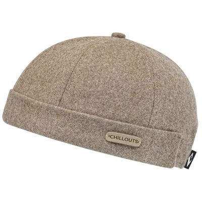 Todd Beige Wool Docker Beanie - Traclet Reference: 20204| Traclet Hatters
