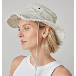 Safari Hat Fringe T3 Wanderer Stone UPF 50+ - Tilley