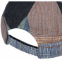 Giacomo Linen & Silk Patchwork Docker Beanie - Stetson