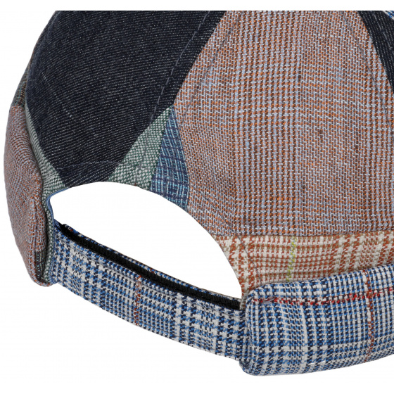 Bonnet Docker Giacomo Lin & Soie Patchwork - Stetson Bonnet Docker Giacomo Lin & Soie Patchwork - Stetson