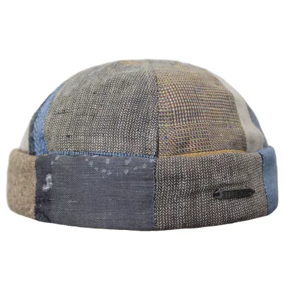 Bonnet Docker Buléon Lin & Soie Patchwork - Stetson
