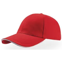 CASQUETTE BASEBALL LIBERTY SANDWICH ROUGE
