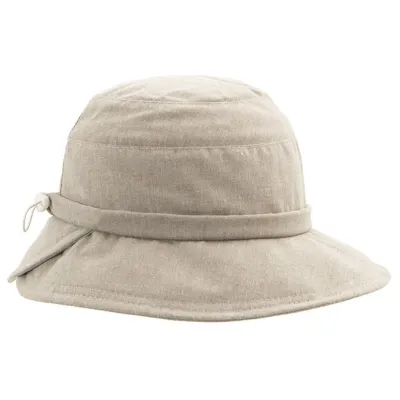 Beige Bucket Hat with 80+ UV Protection - Traclet Reference: 1873 | Traclet Hat Shop