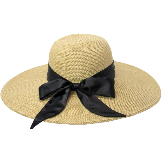 Taormina UPF 50+ Beige Wide-Brimmed Hat - Traclet