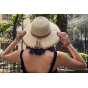 Trevise Natural Wide-Brim Hat UPF 50+ - Traclet