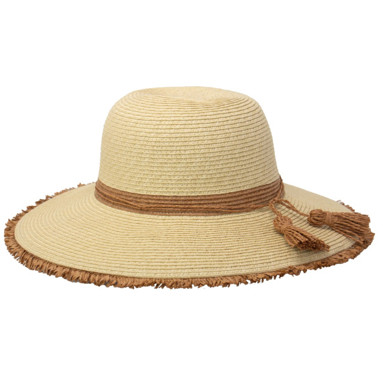 Trevise Natural Wide-Brim Hat UPF 50+ - Traclet