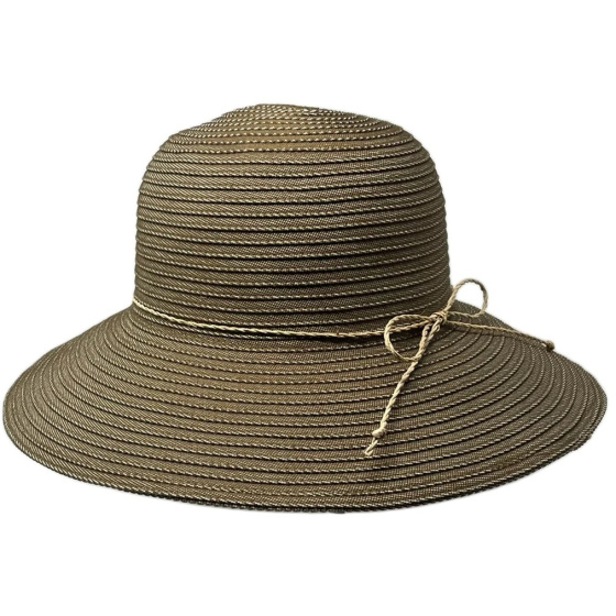 Trapani Tan UPF 50+ Wide Brim Hat - Traclet Trapani Tan UPF 50+ Wide Brim Hat - Traclet