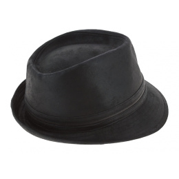 Trilby Jazzy Hat Black - AUSSIE APPAREL