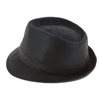 Black Jazzy Trilby Hat - AUSSIE APPAREL - Traclet Reference: 2449 | Traclet Hat Shop