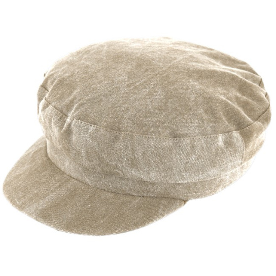 Beige Bayonne Sailor Cap - Traclet