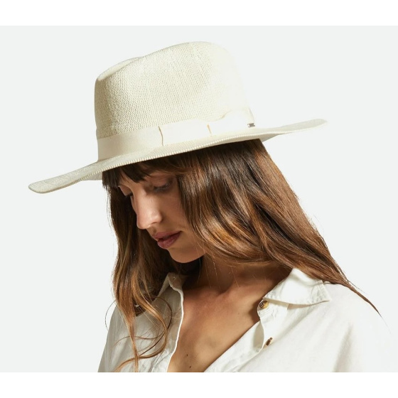 Traveller Lyons Wide Brim Cotton Hat - Brixton