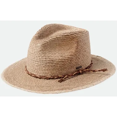 Chapeau Fedora Messer Paille UPF 50+ - Brixton Reference : 20253| Chapellerie Traclet