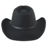 Chapeau Cowboy Arlington  Feutre Noir - Bullhide  Reference : 20255| Chapellerie Traclet