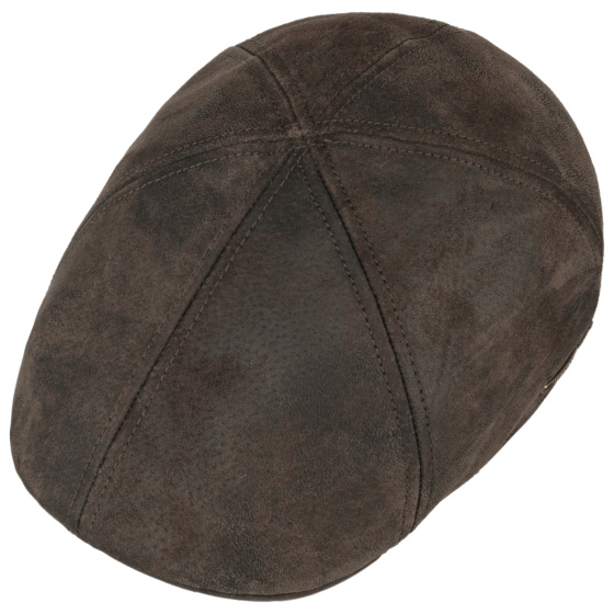 Texas Pig Skin Brown Cap - Stetson