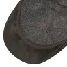 Texas Pig Skin Brown Cap - Stetson Reference: 5651 | Traclet Hat Shop