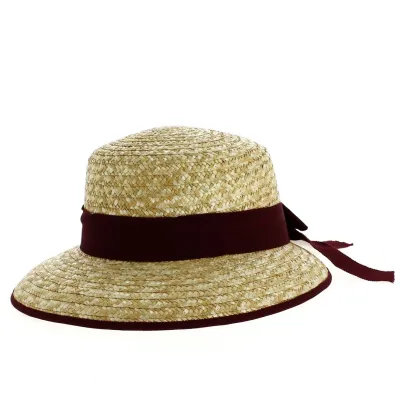 Valentina Straw Visor Cap - Traclet  Reference: 7524 | Traclet Hat Shop