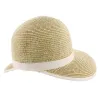 Casquette Almeria Grande Visière Beige - Herman   Reference : 20277| Chapellerie Traclet